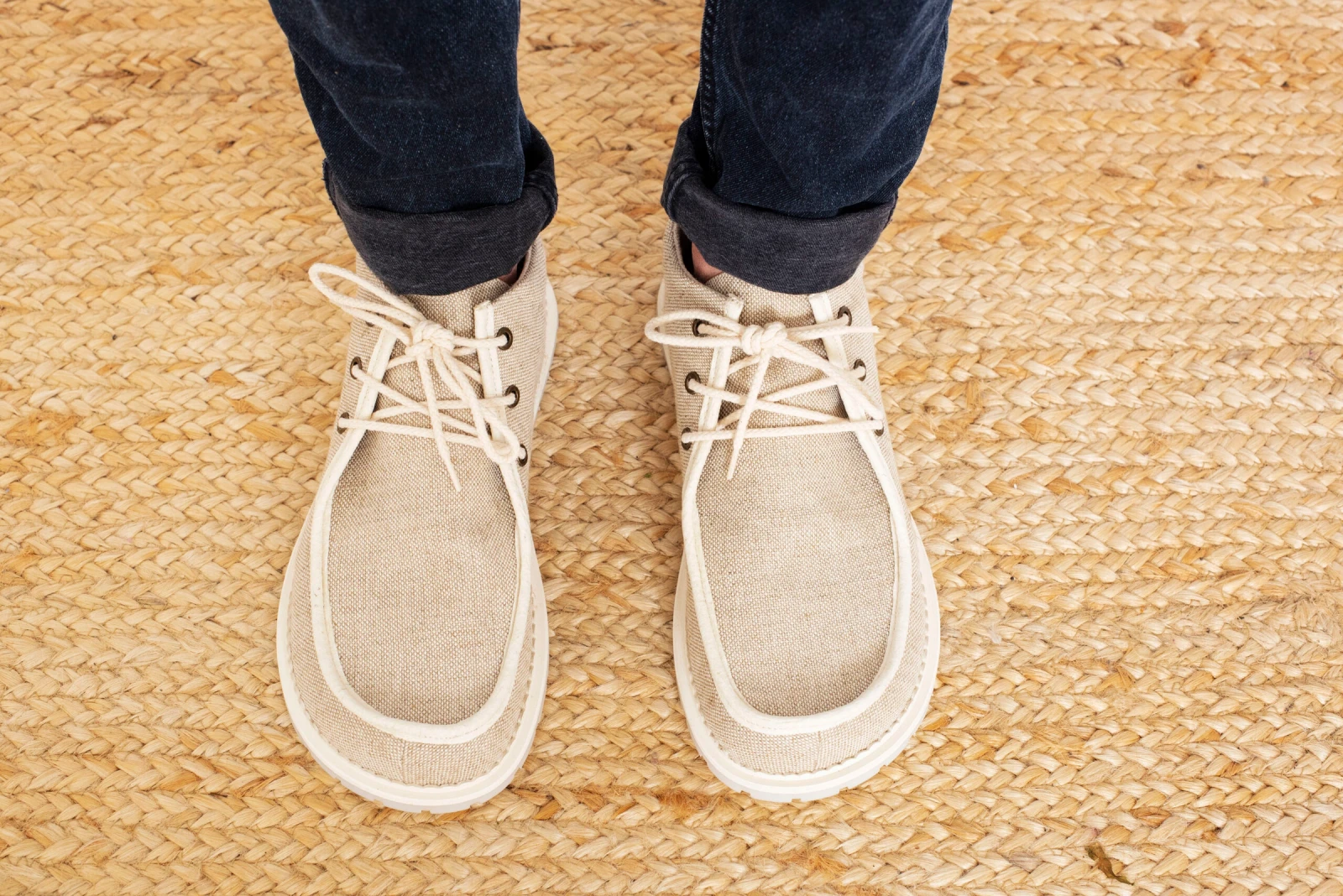 Босоногие туфли Sambas the bambas Bruma — льняные, фото 5