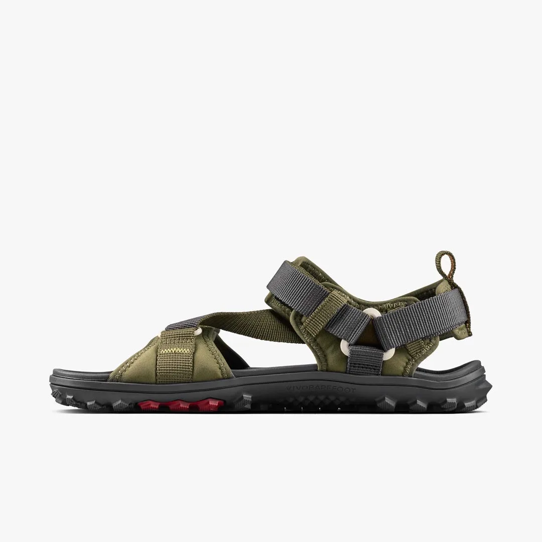 Сандалии Vivobarefoot Tracker Ora Sandal — мужская модель, тёмно-оливковый, фото 3
