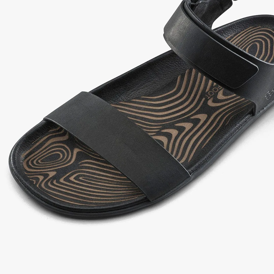 Сандалии Vivobarefoot Sensus Yin Sandal — женская модель, чёрный, фото 6
