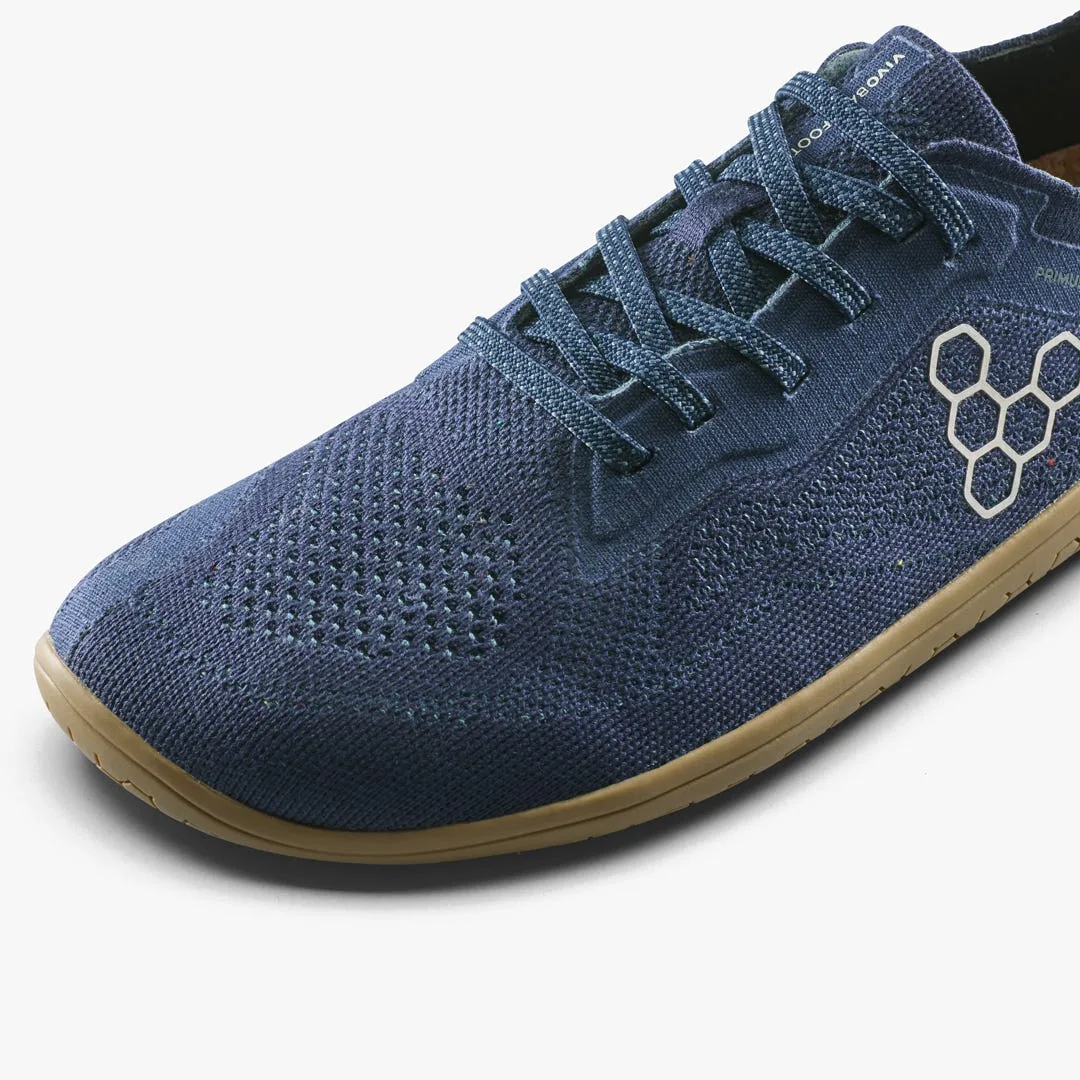Кроссовки Vivobarefoot Primus Lite Knit Natural — женская модель, тёмно-синий, фото 6