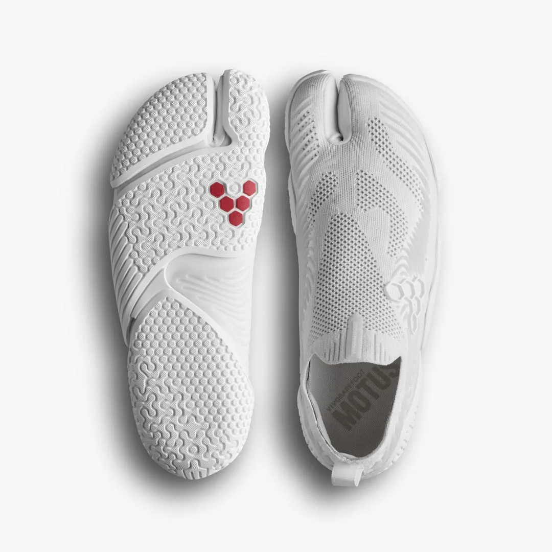 Кроссовки Vivobarefoot Motus Flex Tabi — женская модель, белый, фото 2