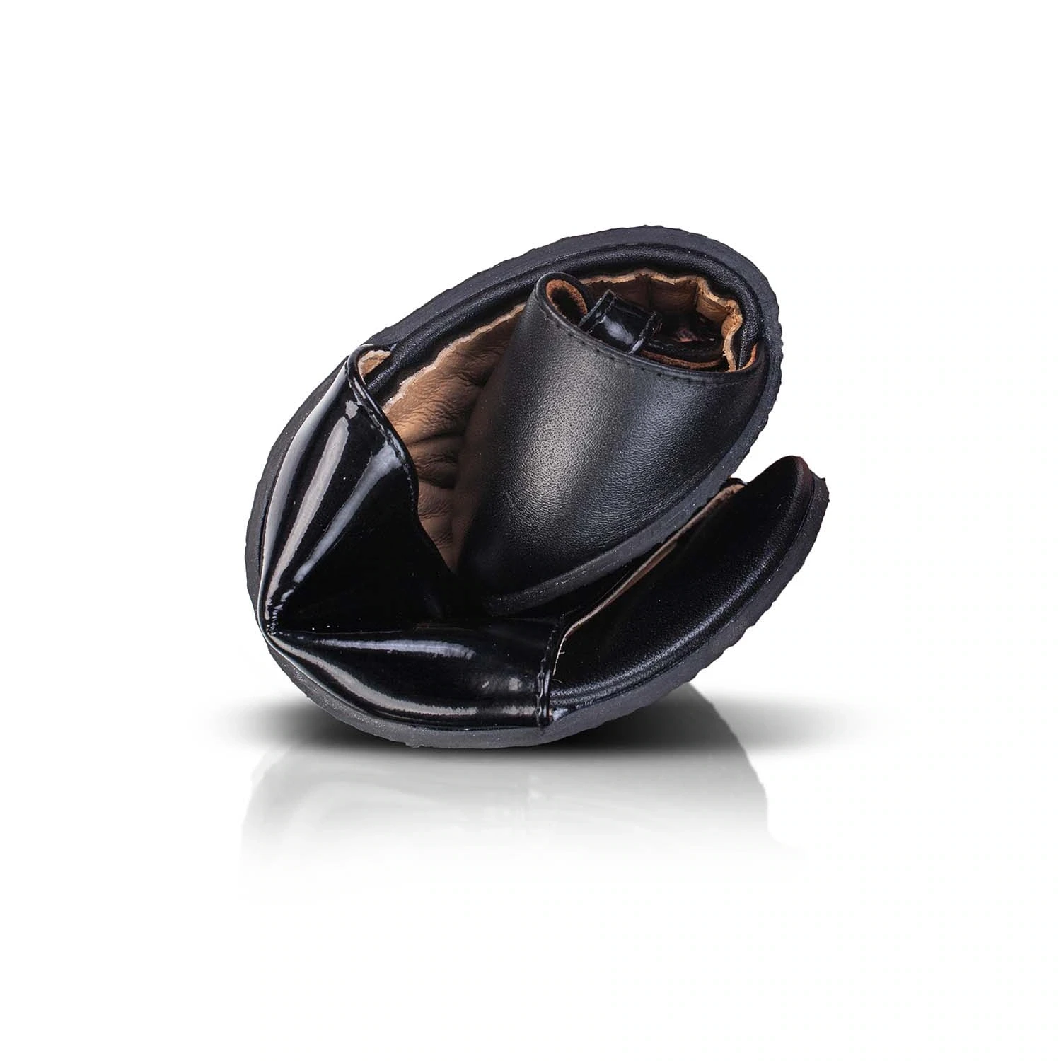Босоногие сандалии Shapen LILY 3.0 — чёрный · широкая колодка, фото 7