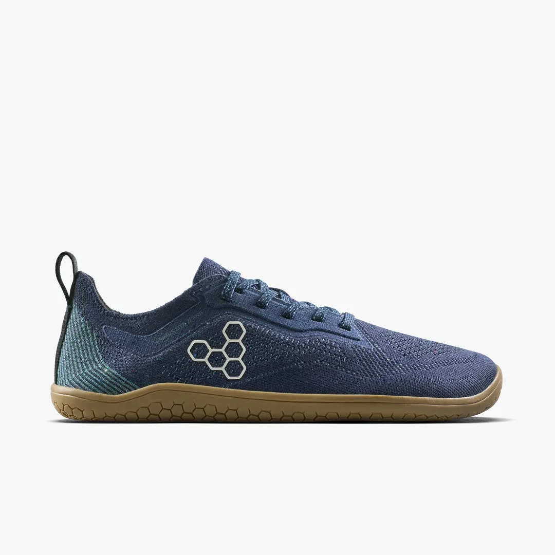 Кроссовки Vivobarefoot Primus Lite Knit Natural — женская модель, тёмно-синий — фото 1 из 7